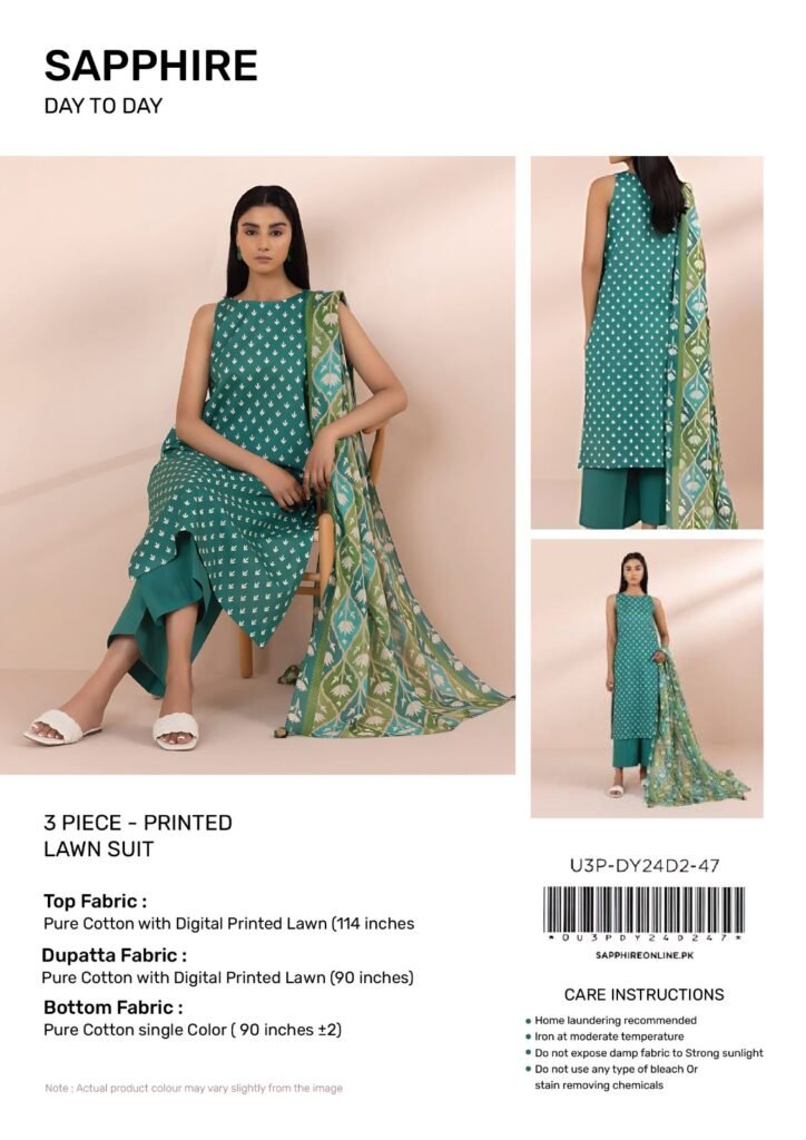 SAPPHIRE Printed Cotton Collection (5pcs Set) - Image 4