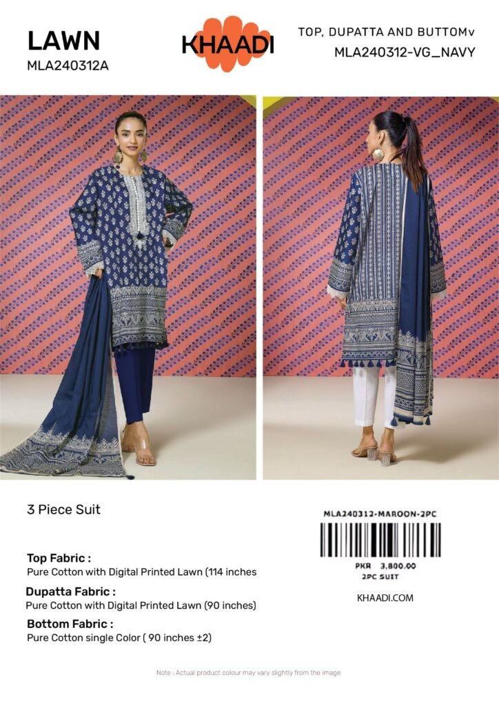 KHAADI Printed Cotton Collection (5pcs Set) - Image 4